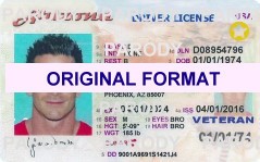 Arizona Driver License Format ID Cards Designs Templates Novelty Software Card Hologram Arizona Novelty Arizon new identity 