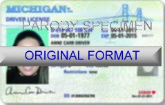 MICHIGAN FAKE IDS SCANNABLE FAKE MICHIGAN ID WITH HOLOGRAMS