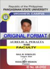 philippine university student fake id